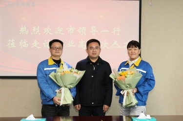新春送暖 政企同心 | 平湖市向导走访NG电子游戏纸业高条理人才、难题职工、劳动模范