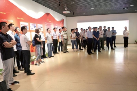 中国烟草总公司合肥设计院党组来NG电子游戏交流党建事情